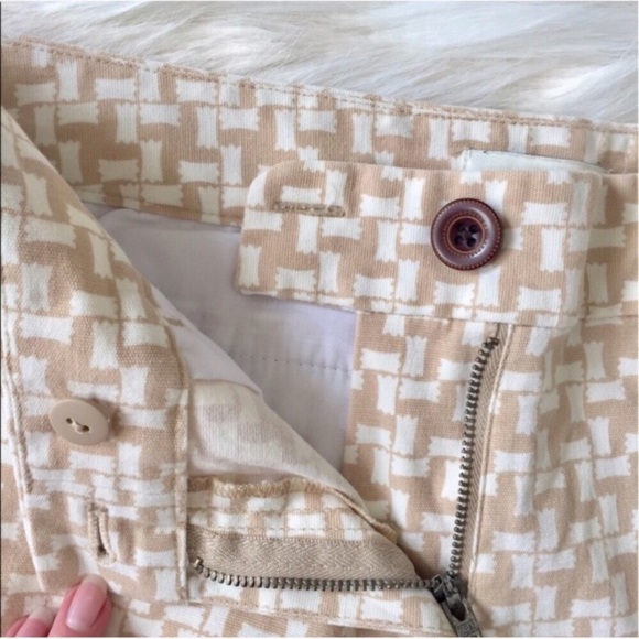 •LOFT• geo print twill shorts - Picture 4 of 4